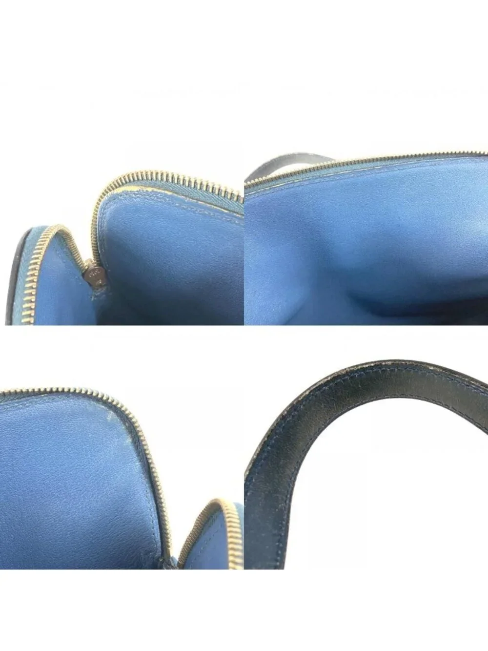 Hermes Business Bag Escapade Leather Navy